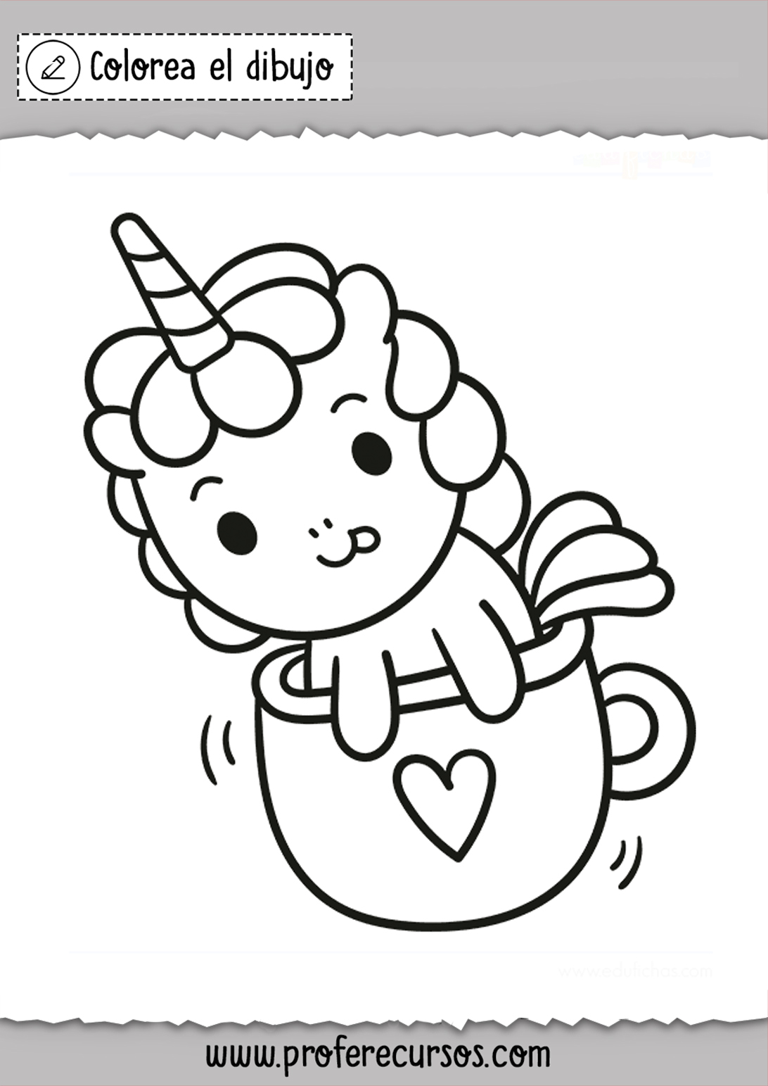 Featured image of post Imagenes De Unicornios Kawaii Para Colorear Hermoso unicornio y arco ris para colorear