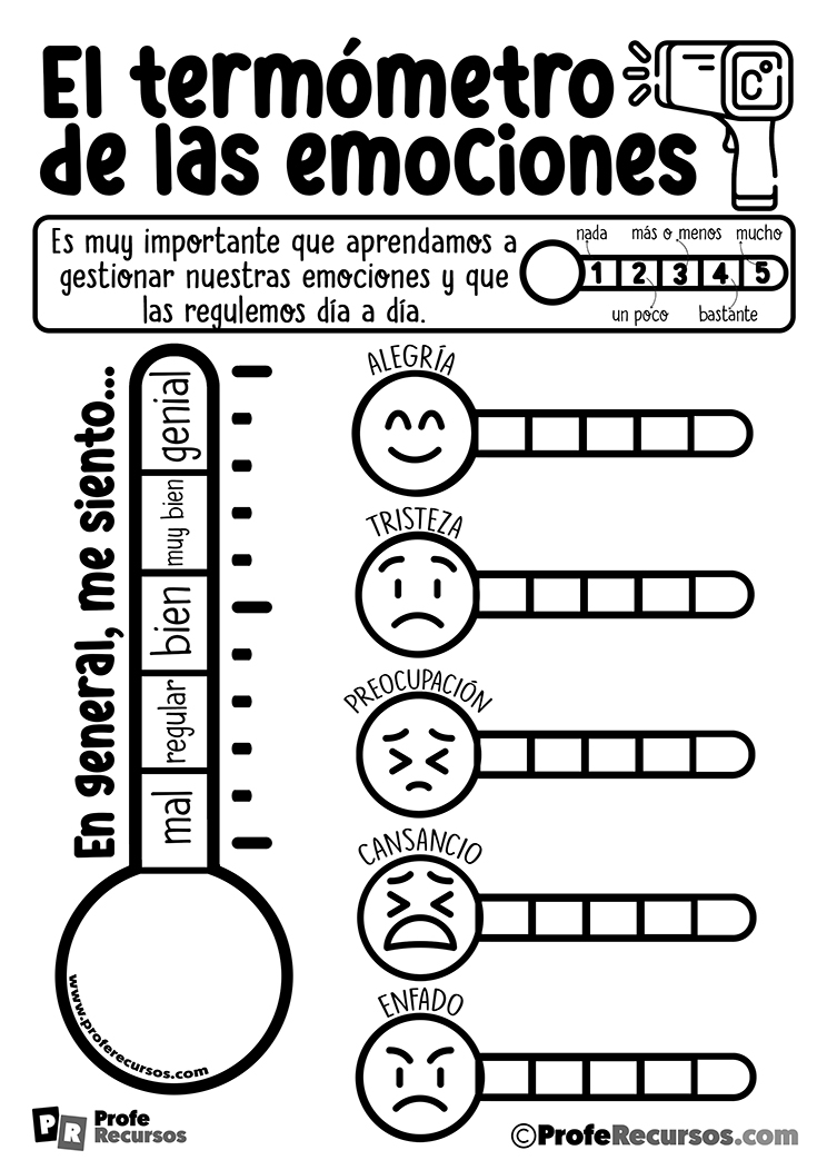 Actividad para trabajar las emociones