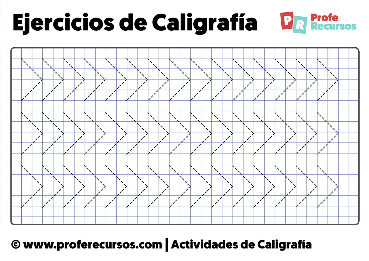 Actividades de caligrafia en pdf