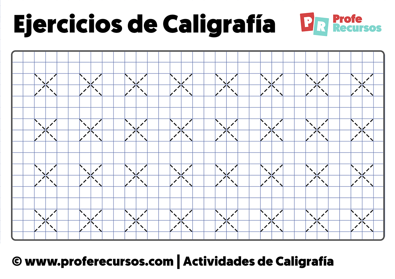 Actividades de caligrafia