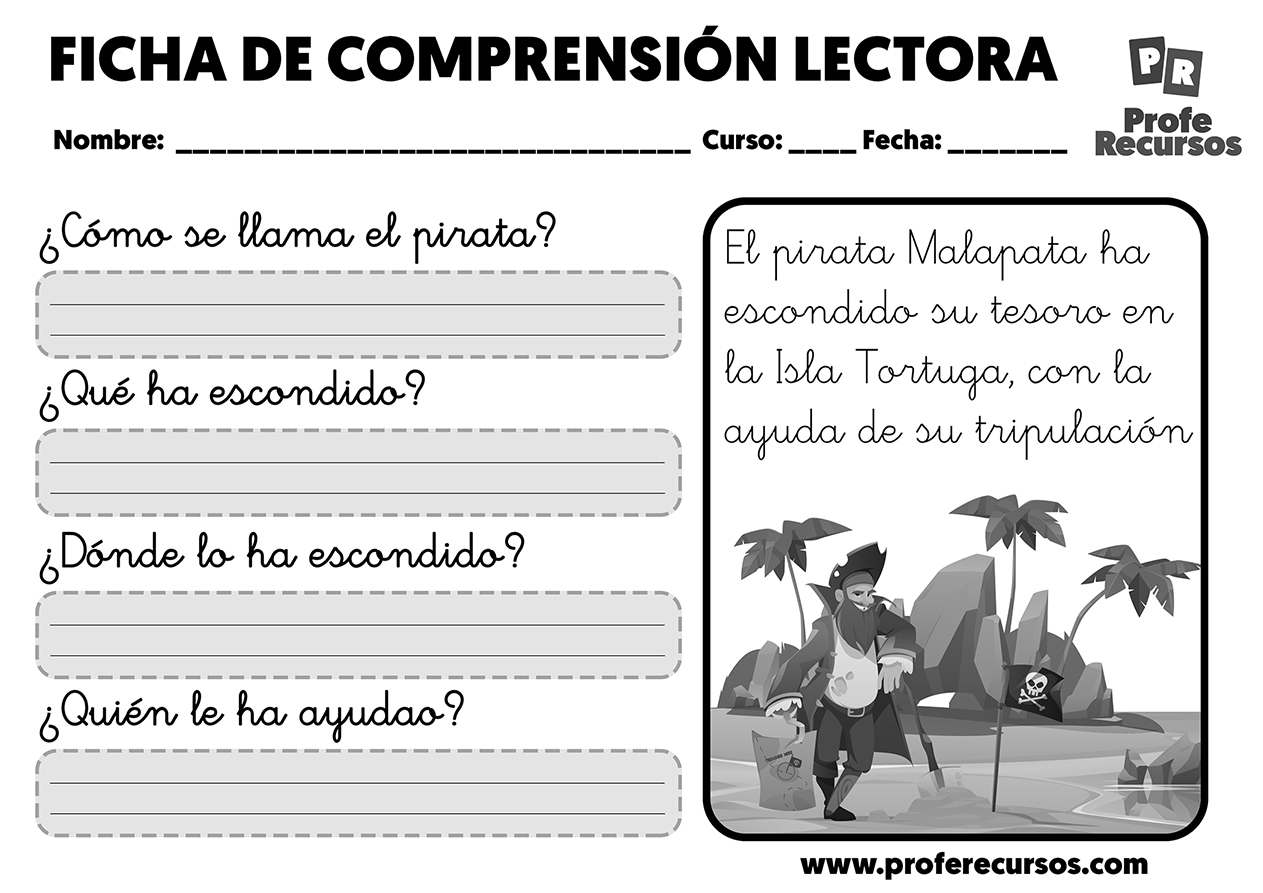 Actividades de comprension lectora