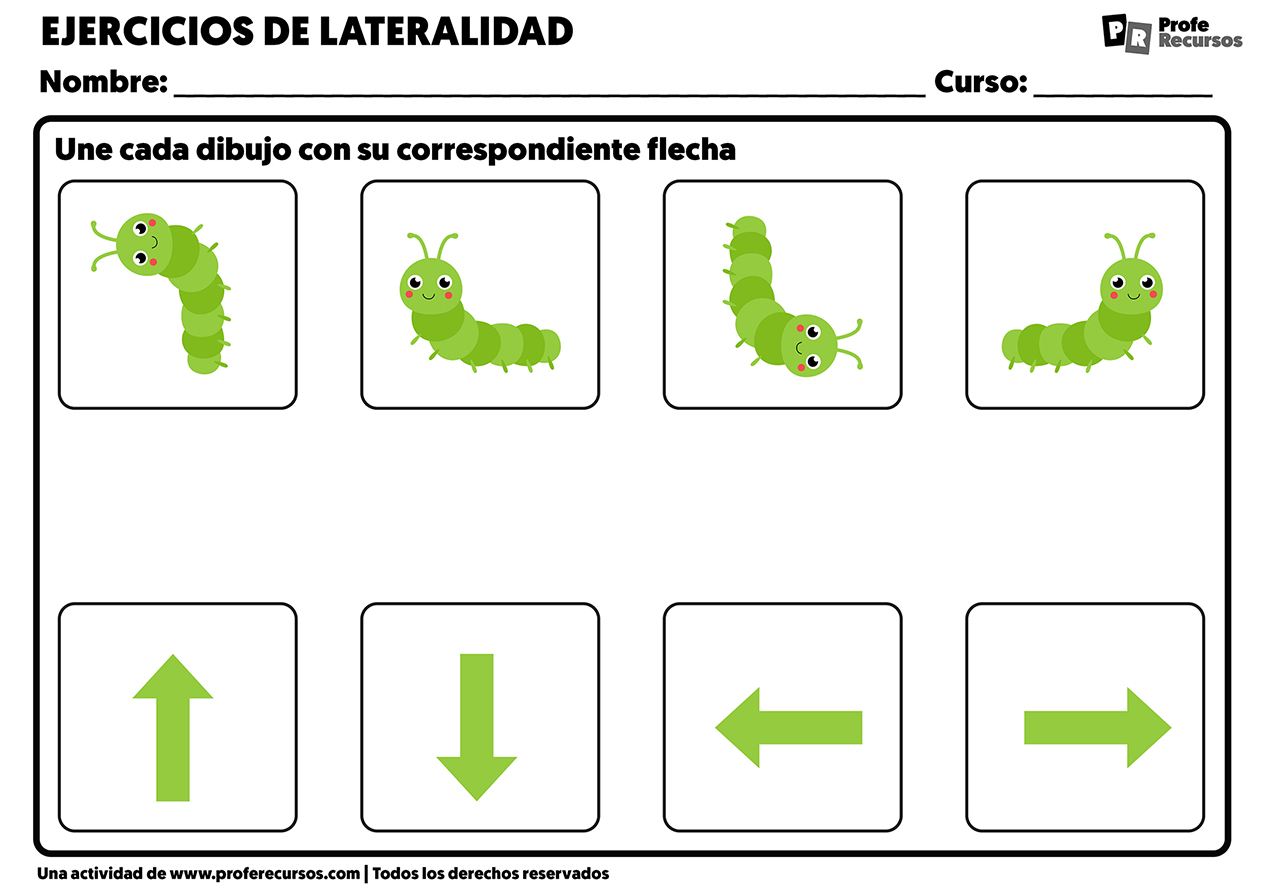 Actividades de coordinacion espacial para niños