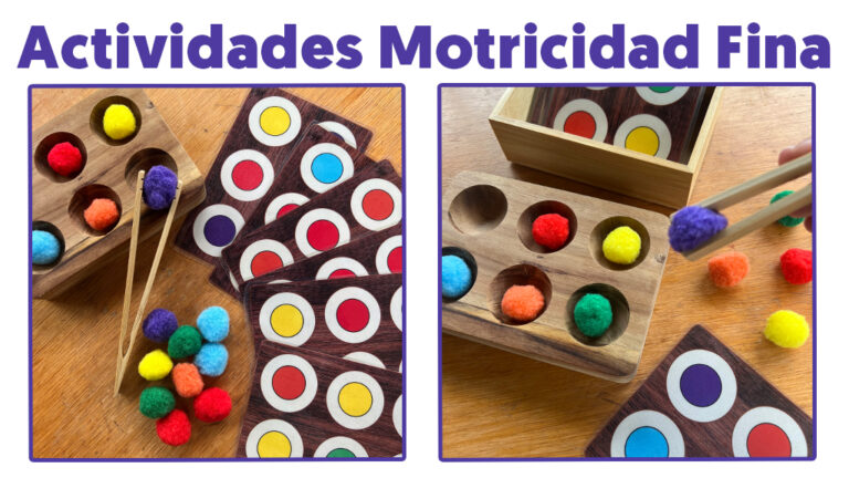 Actividades de motricidad fina para niños