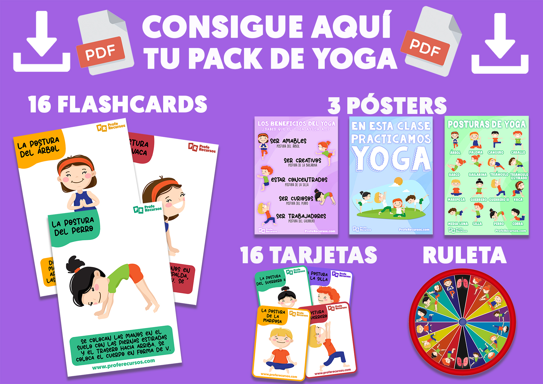 Actividades de yoga para niños