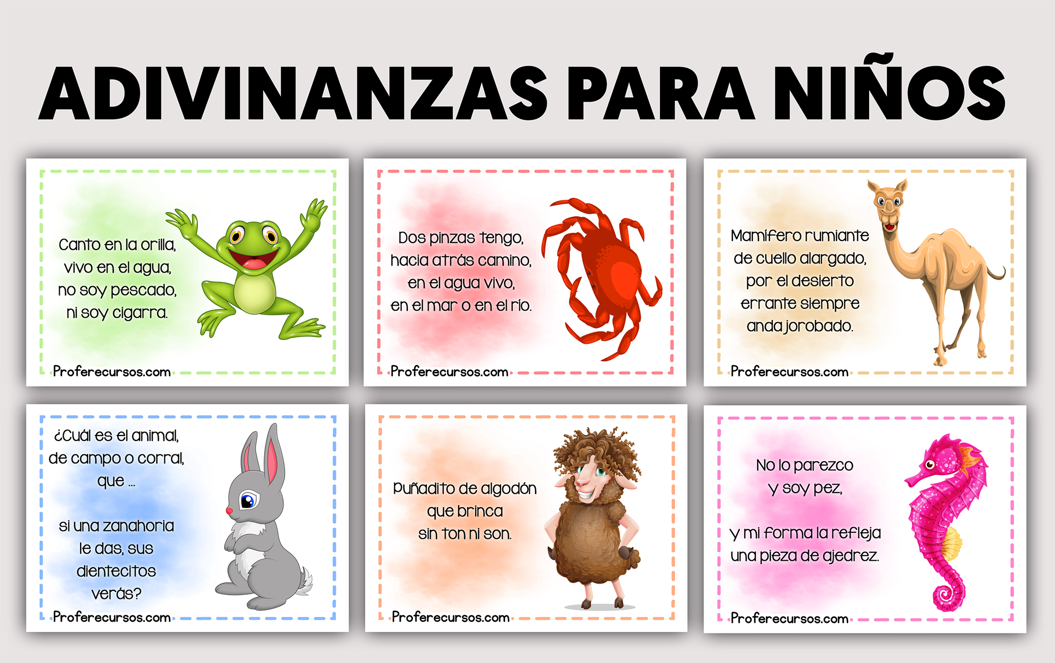 sol Potencial traidor Adivinanzas para niños | Adivinanzas Infantiles para Niños Pequeños