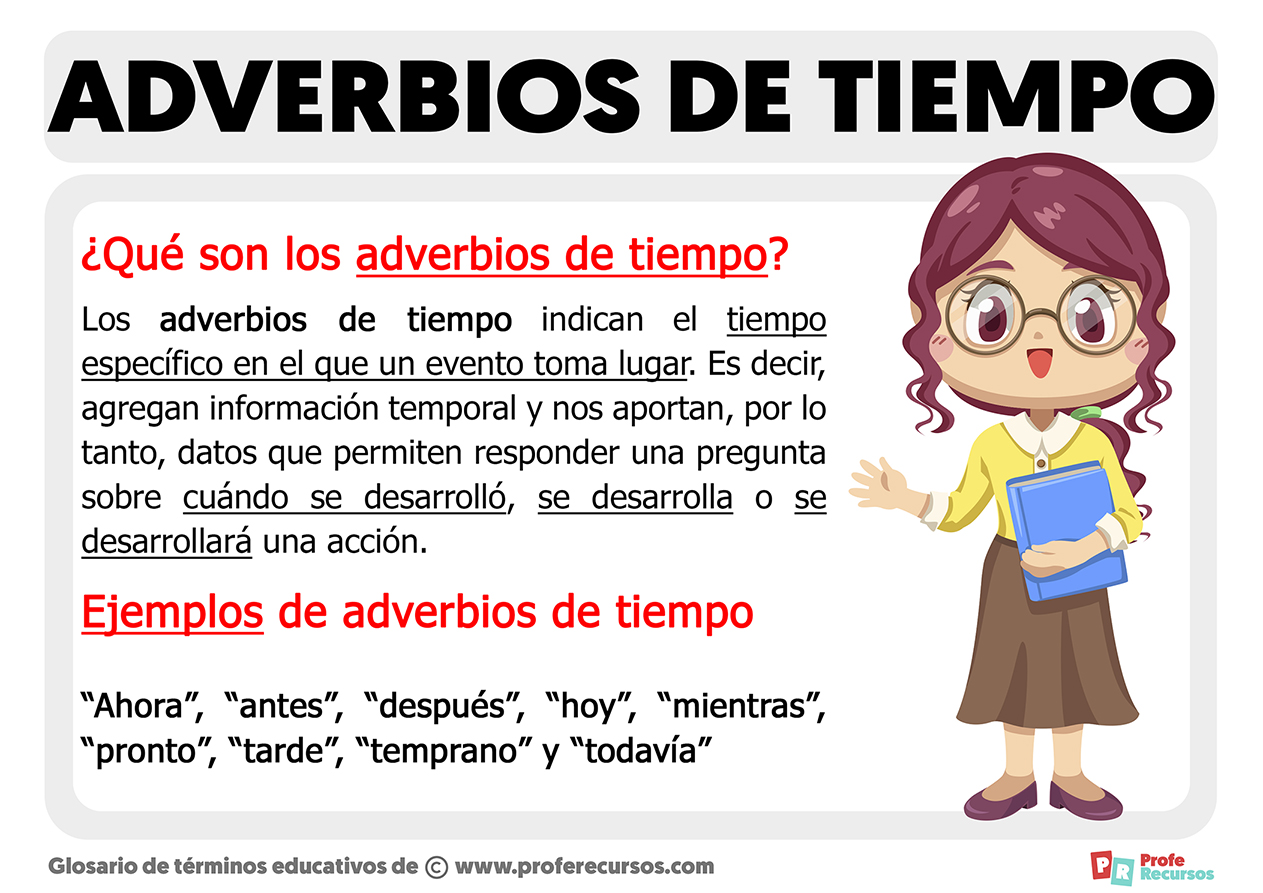 Ejemplos De Adverbios De Tiempo Rimo Porn Sex Picture