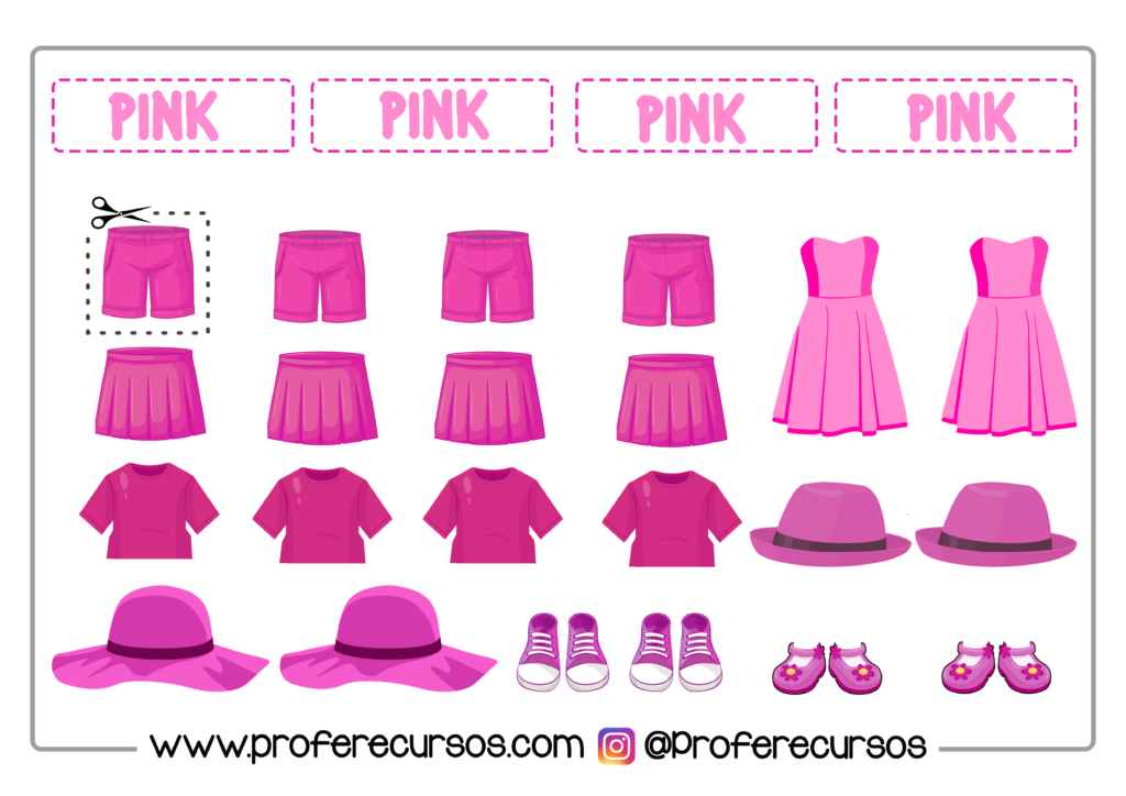 Aprender-colores-en-ingles-rosa-pink