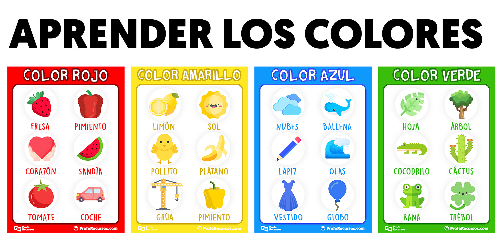 Aprender los colores