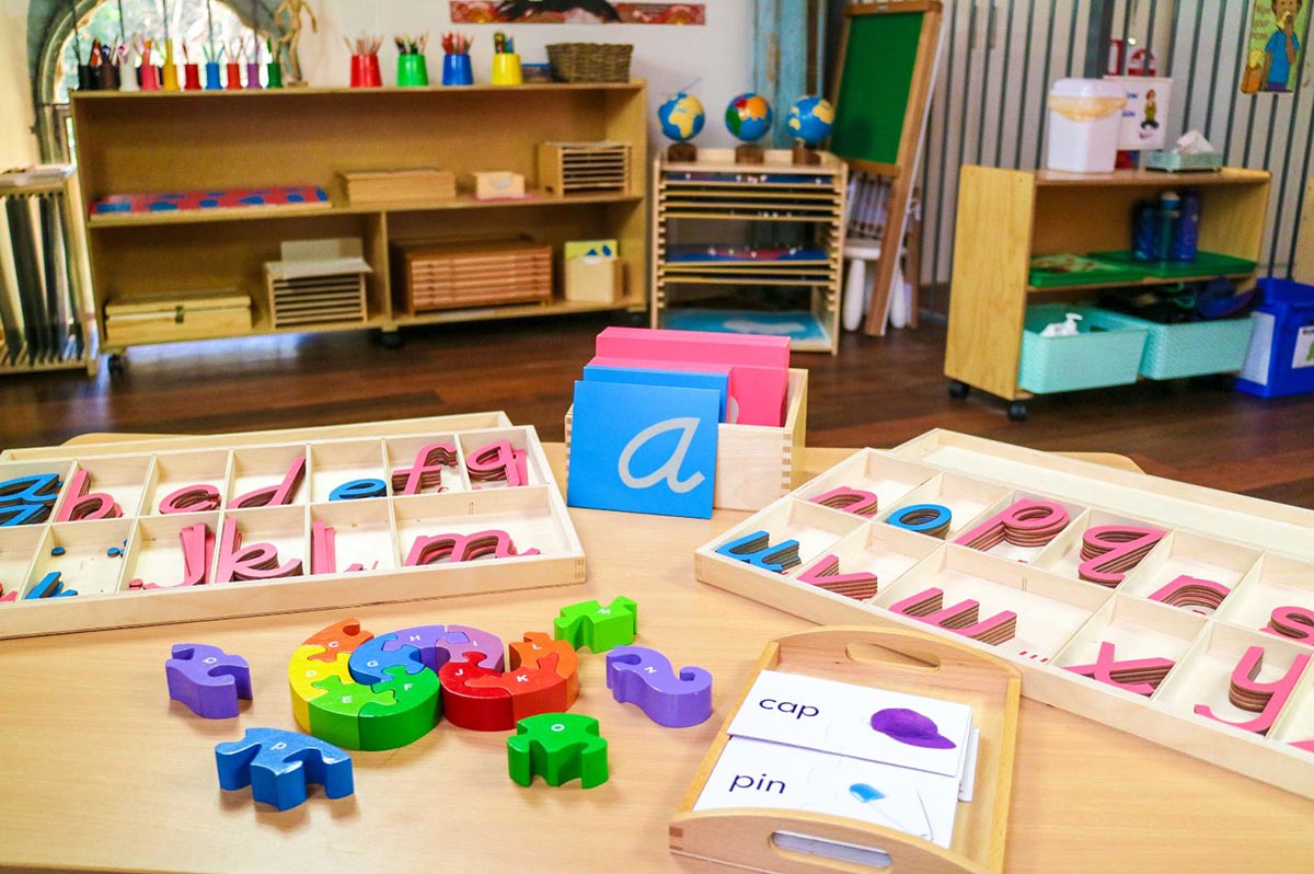 Area de lenguaje montessori