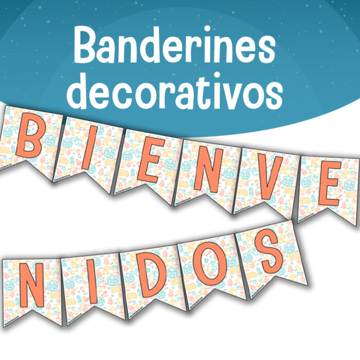 Banderines vuelta al cole