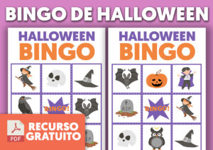 Bingo de halloween para niños