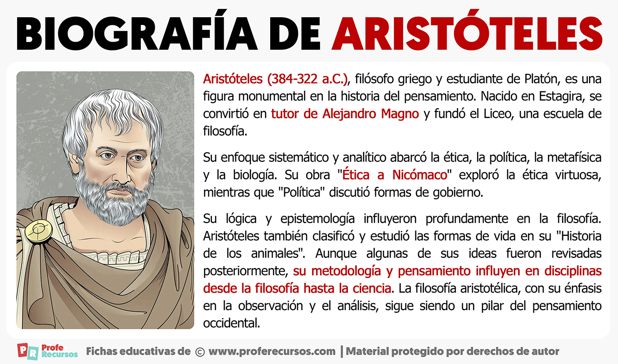 Biografia de aristoteles