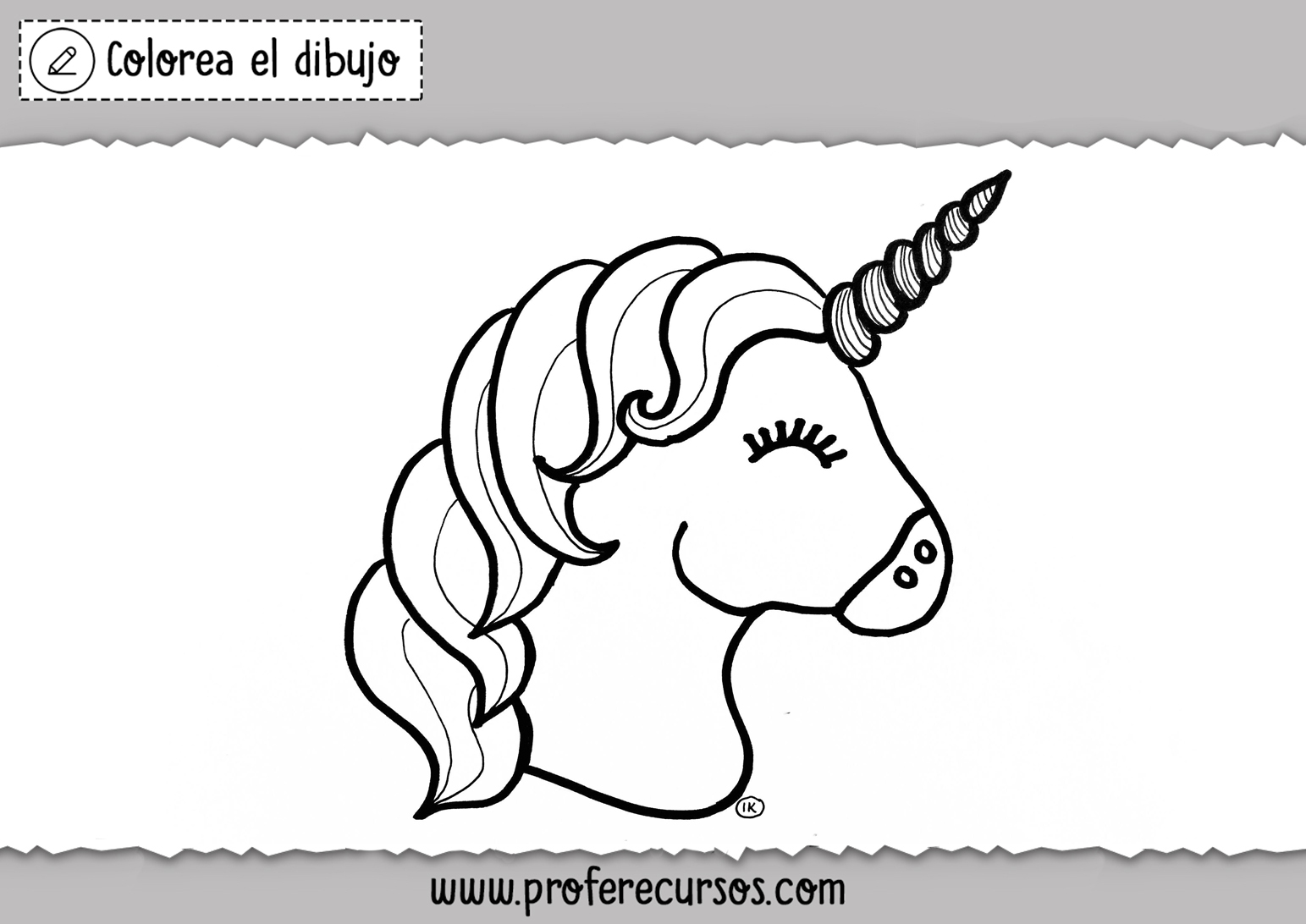 Dibujos de Unicornios para colorear | Imágenes de Unicornios