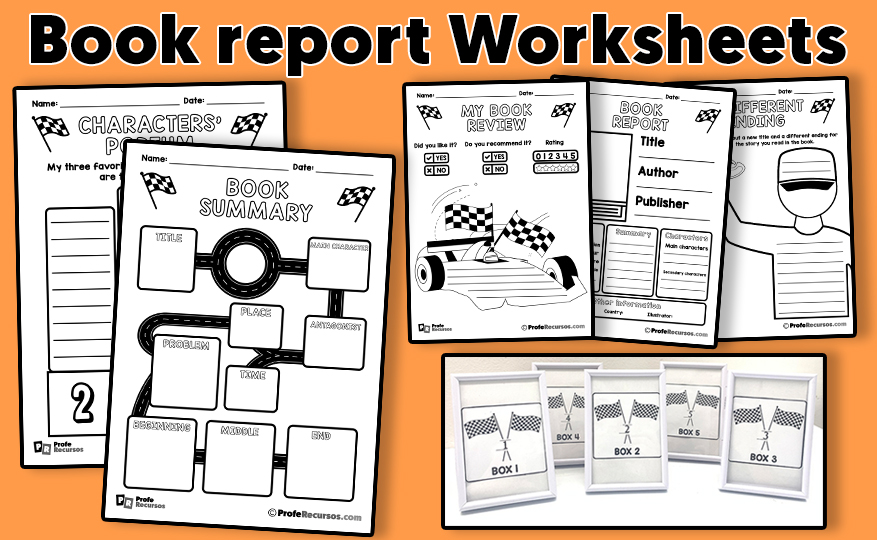 Book report worksheets