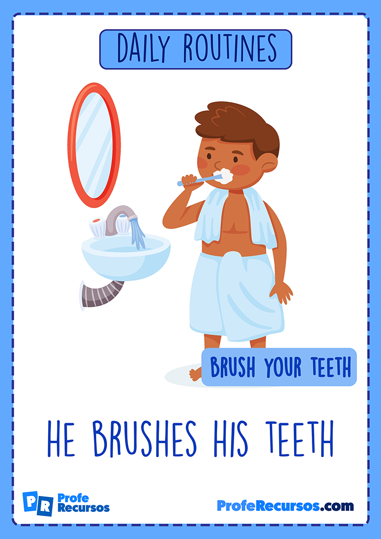 Brush your teeth