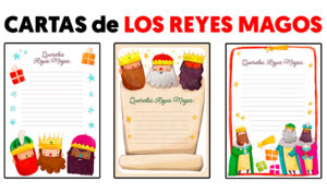 Cartas de los reyes para imprimir