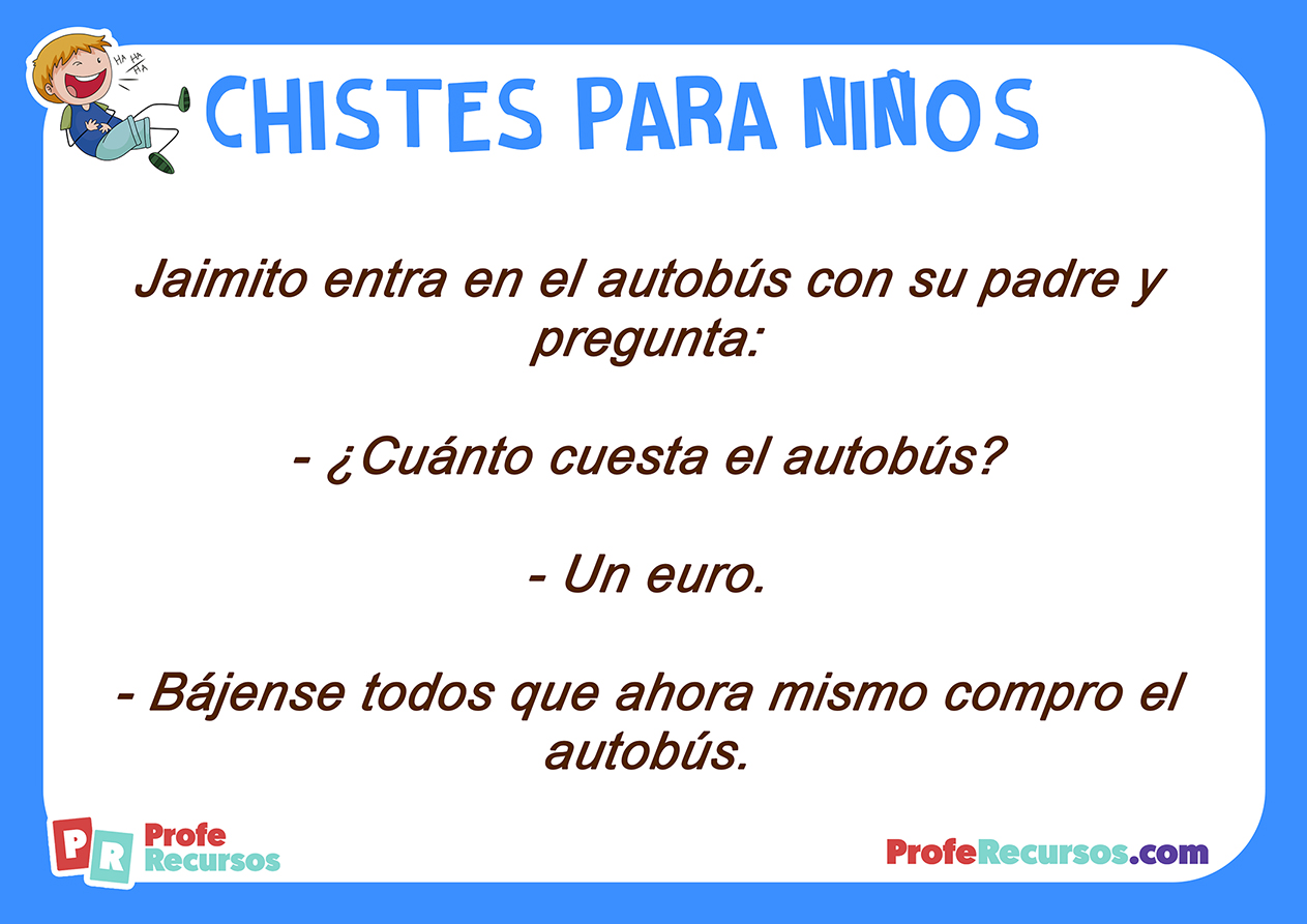 Chistes Para Niños | Colección de chistes Infantiles