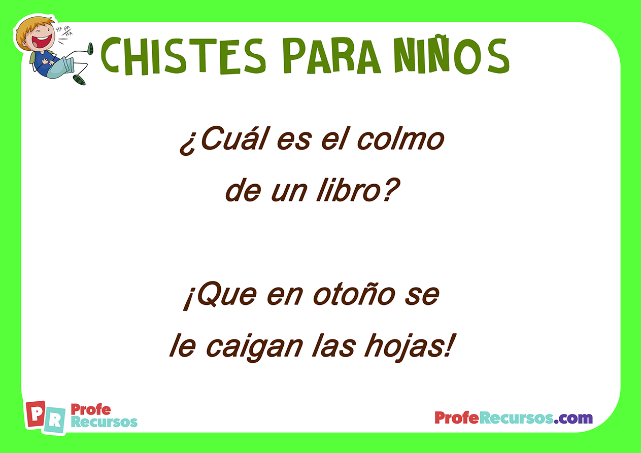 Chistes infantiles para niños