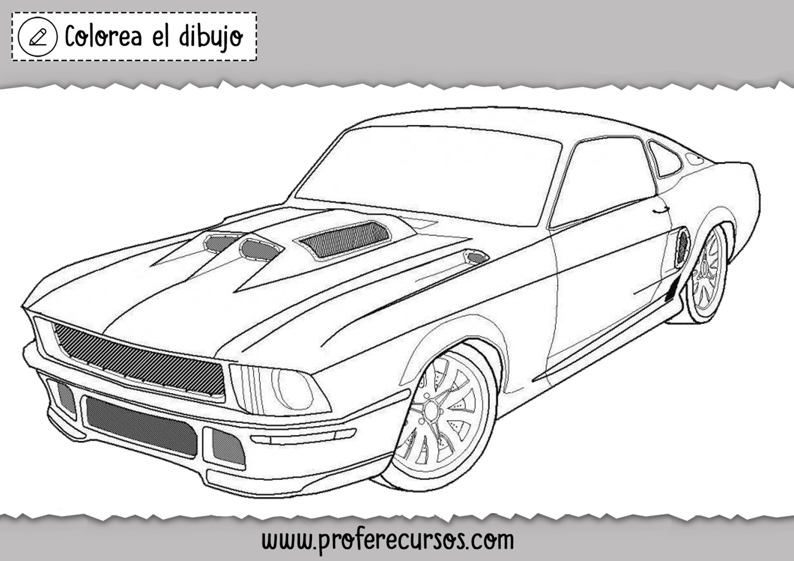 Colorear Dibujos de Carros