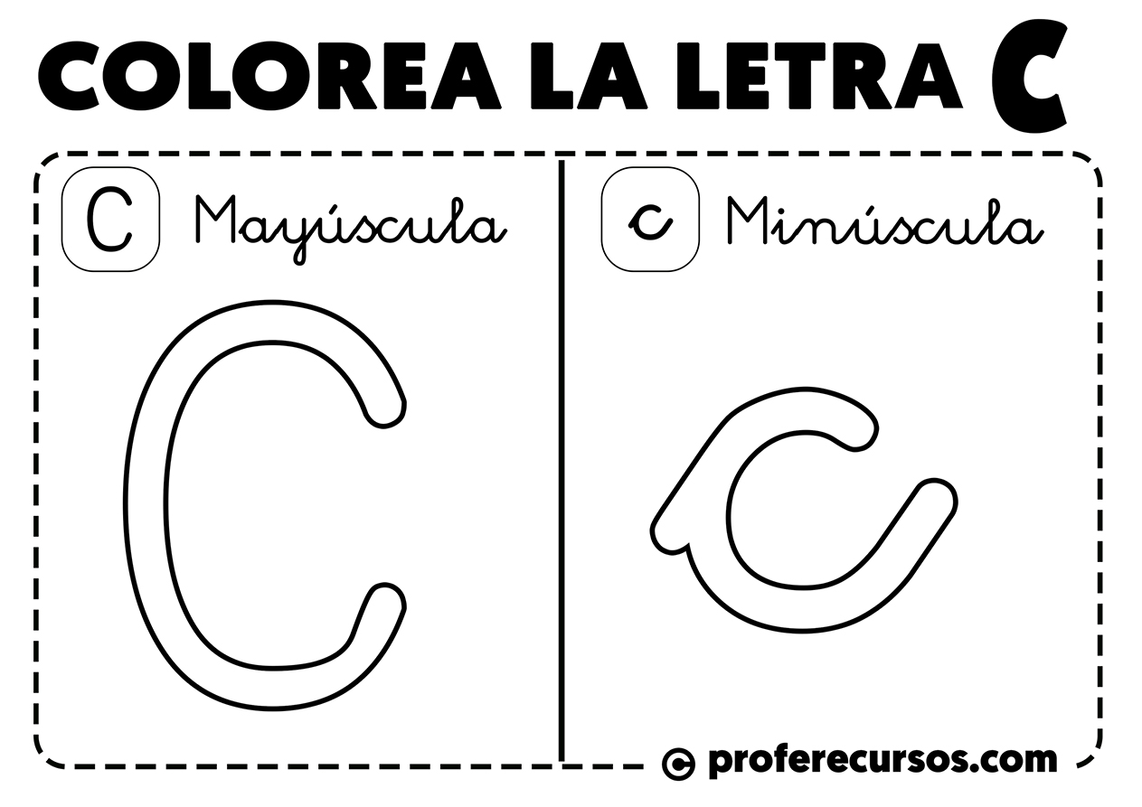 Letras Abecedario Para Colorear E Imprimir Se Trata Del Abecedario Espa