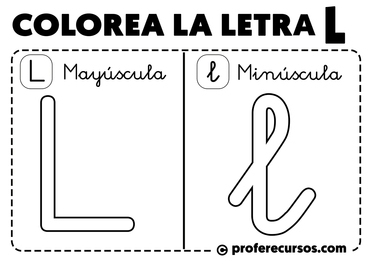 Letras Del Abecedario Para Colorear Mayúsculas Y Minúsculas