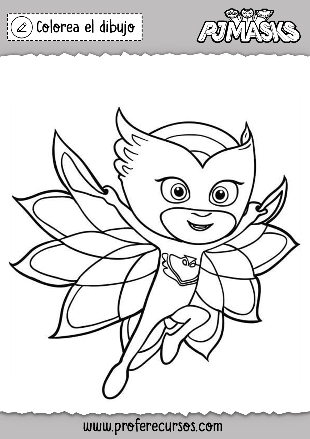 Colorear Pj Masks para Pintar