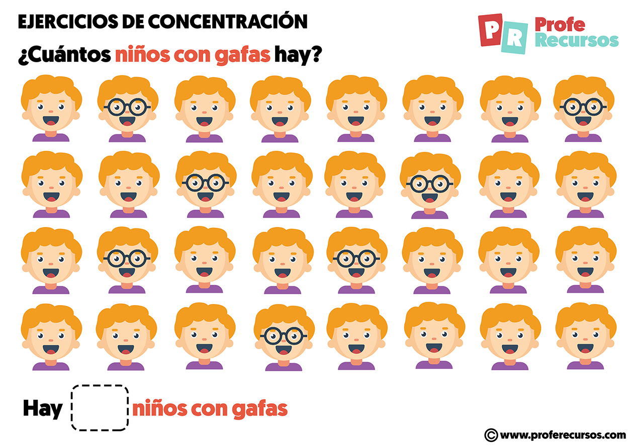 Como trabajar la atencion en niños