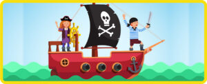 Cuento de piratas para niños