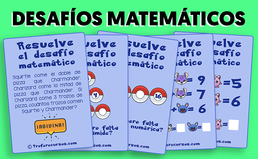 Desafíos Retos Matemáticos para Niños