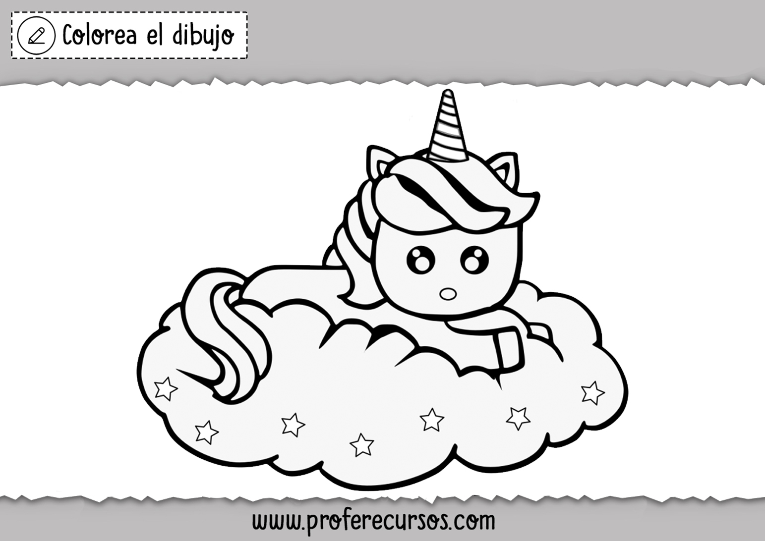 Dibujo de Unicornio