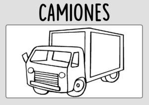 Dibujos-Camiones-Colorear