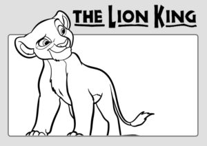 Dibujos-Colorear-del-rey-leon