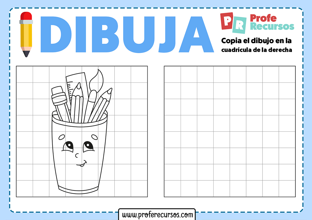 Dibujos con cuadrícula