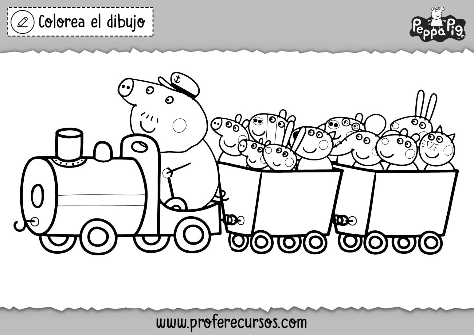 Dibujos Peppa Pig Personajes