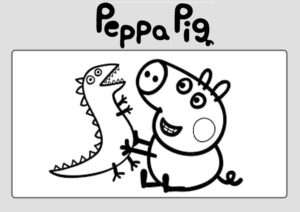 Dibujos de Peppa Pig para colorear