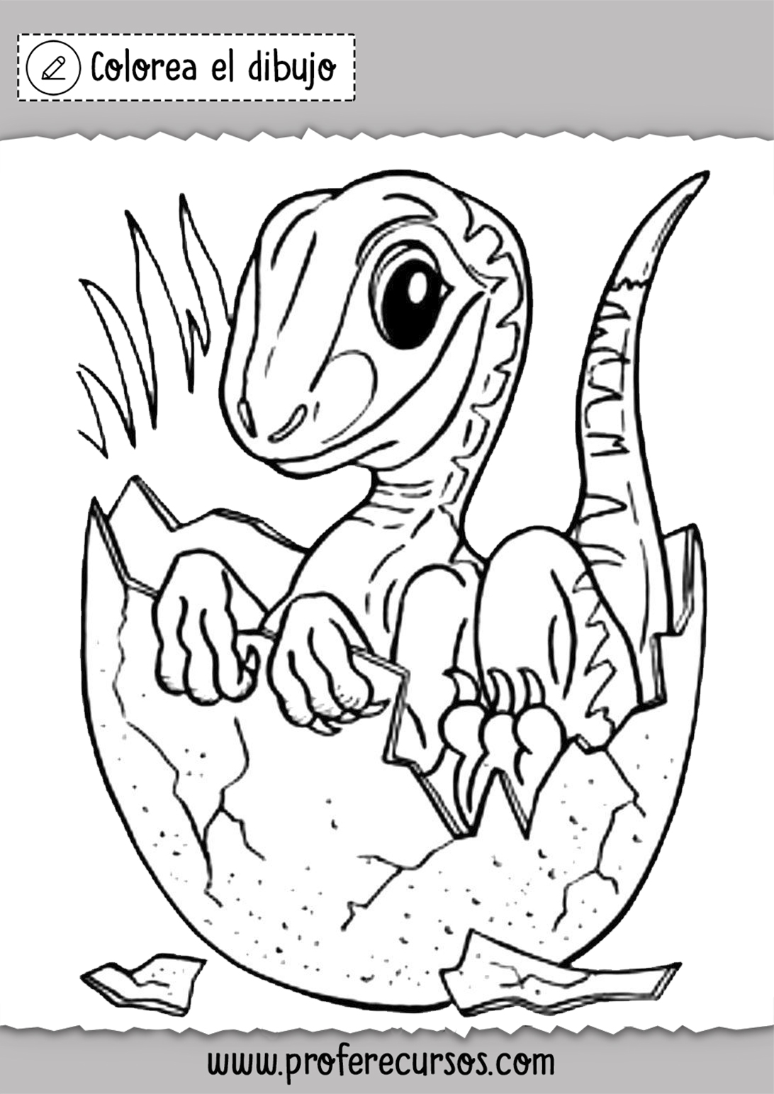 Dibujos de Dinosaurios para Niños