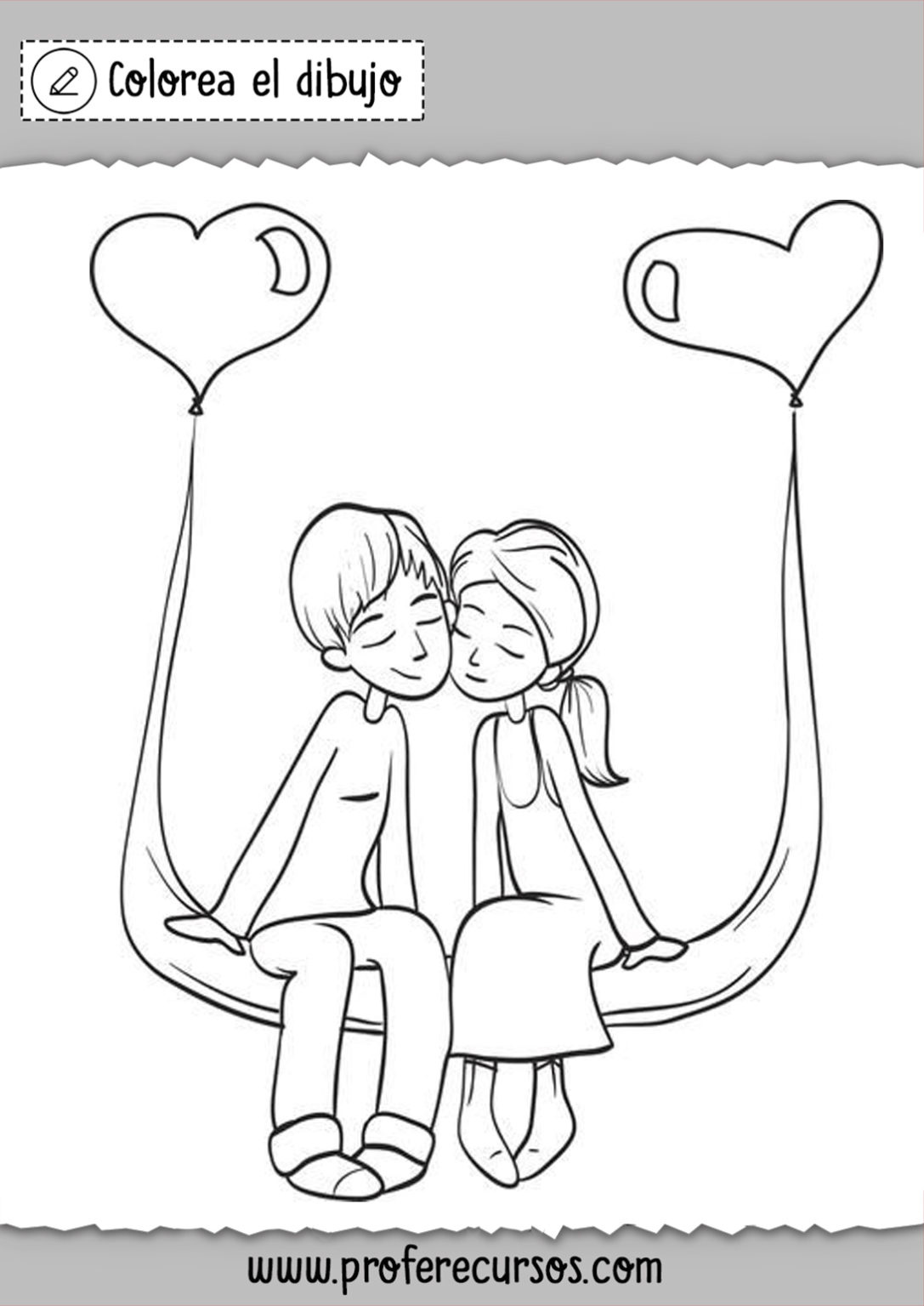 Dibujos de Amor para Colorear