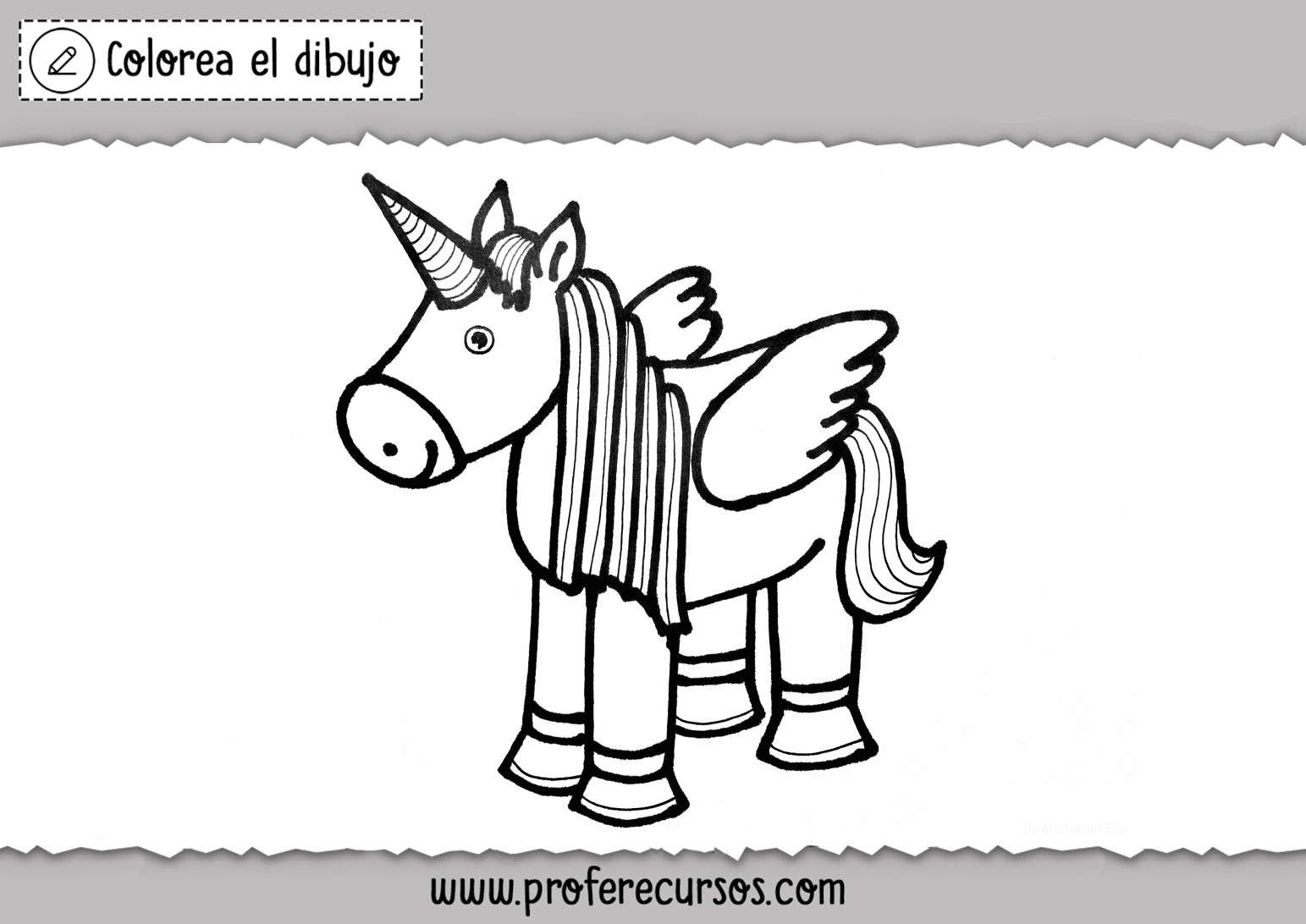 Dibujos de Unicornios kawaii