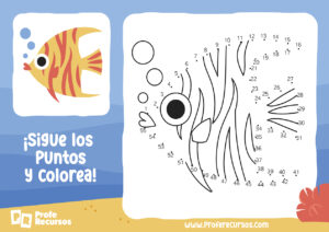 Dibujos guiados con puntos