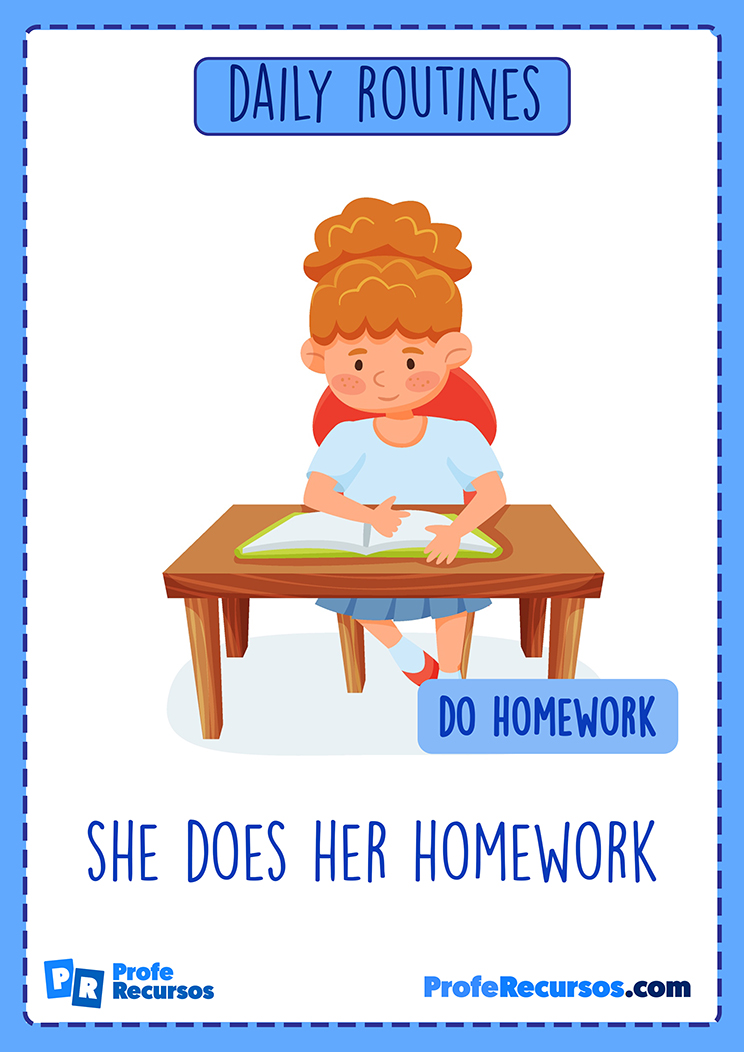 i do my homework que significa en castellano