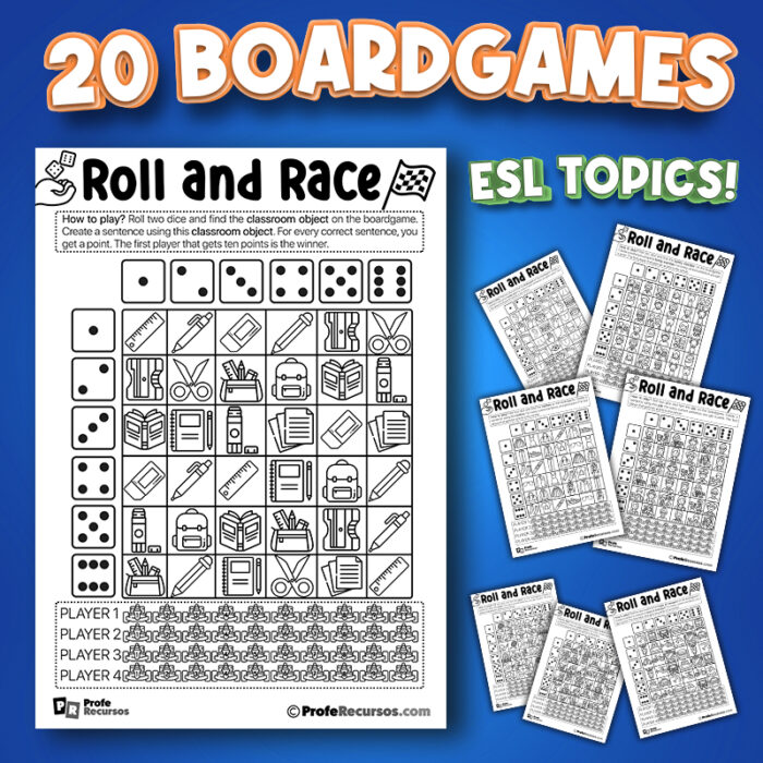 Esl topics games