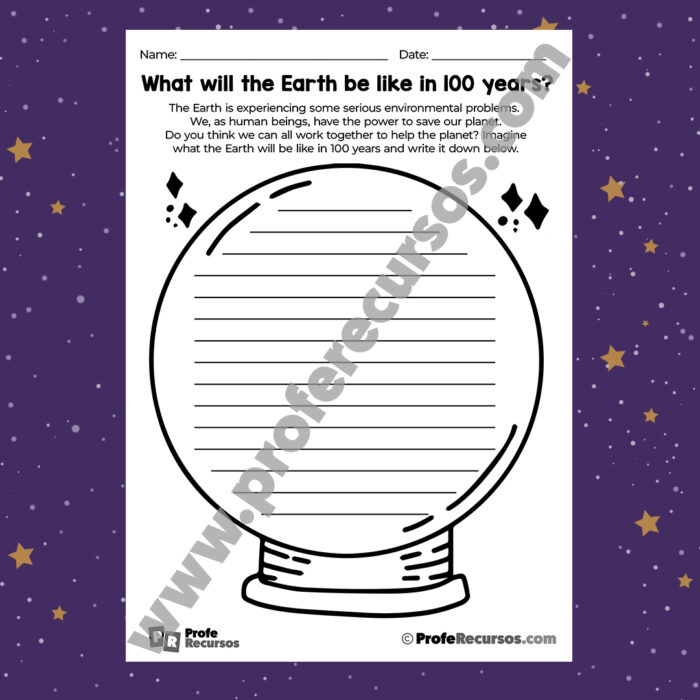 Earth day worksheet