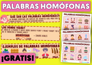 Ejemplos de palabras homofonas