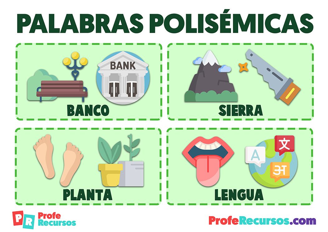 Ejemplos de palabras polisemicas