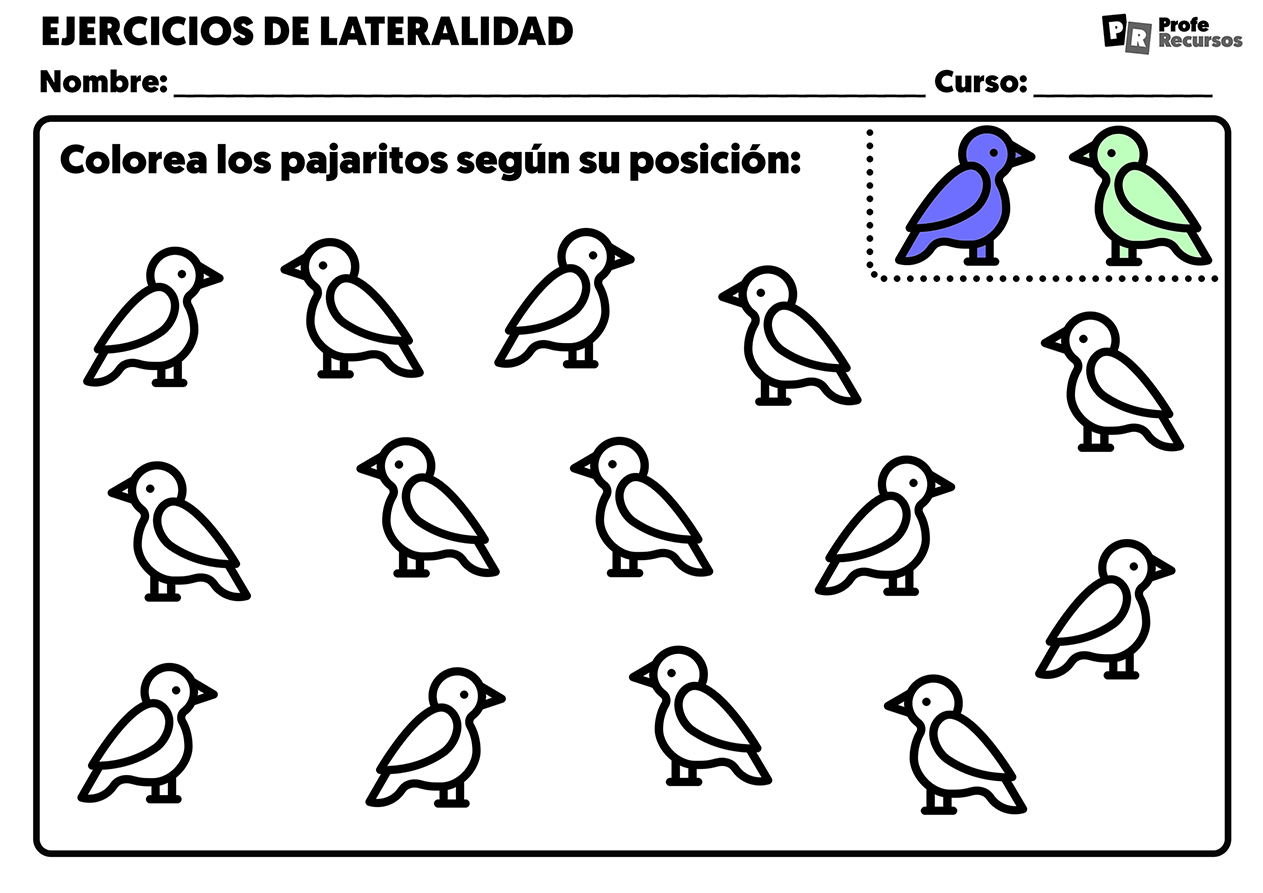 Ejercicios de lateralidad para niños