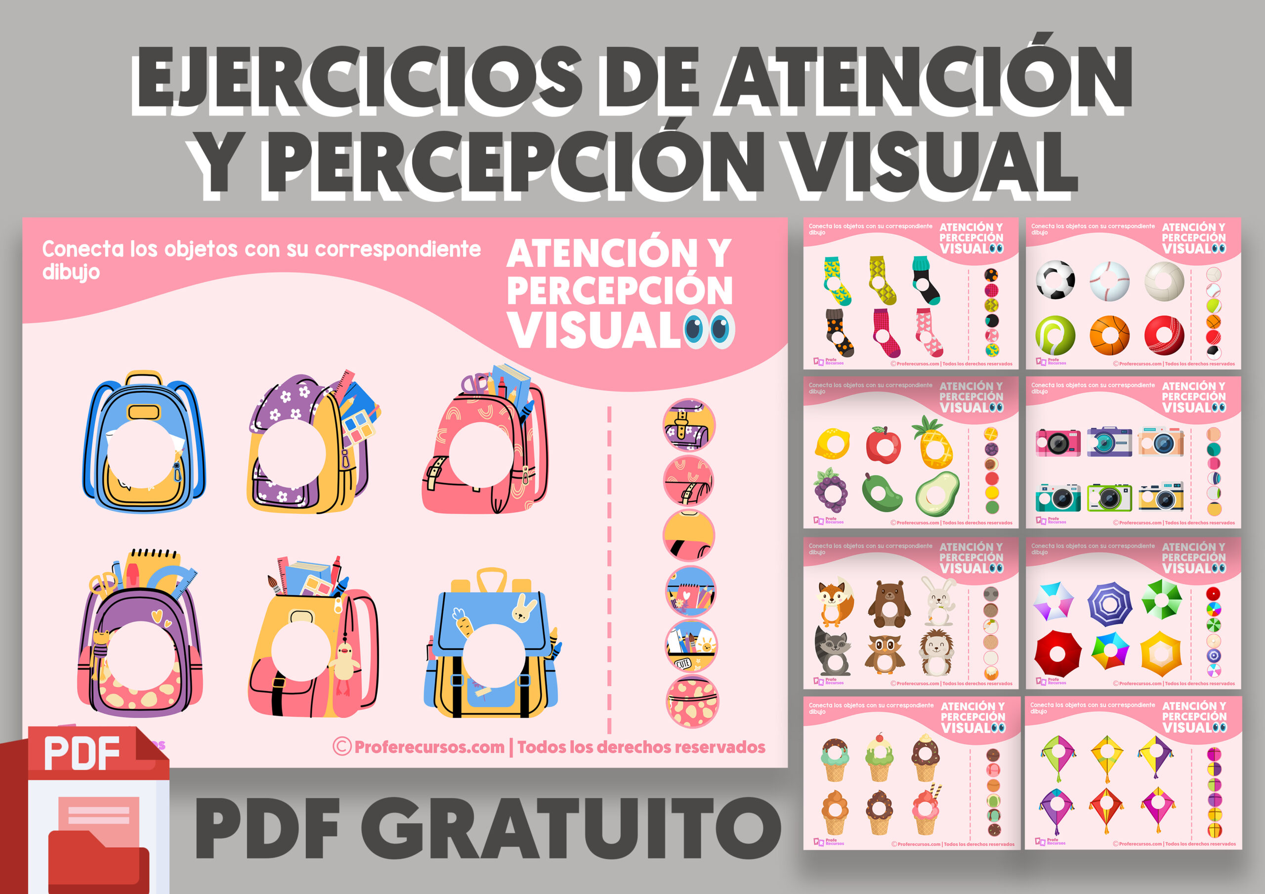 Ejercicios de atencion y percepcion visual