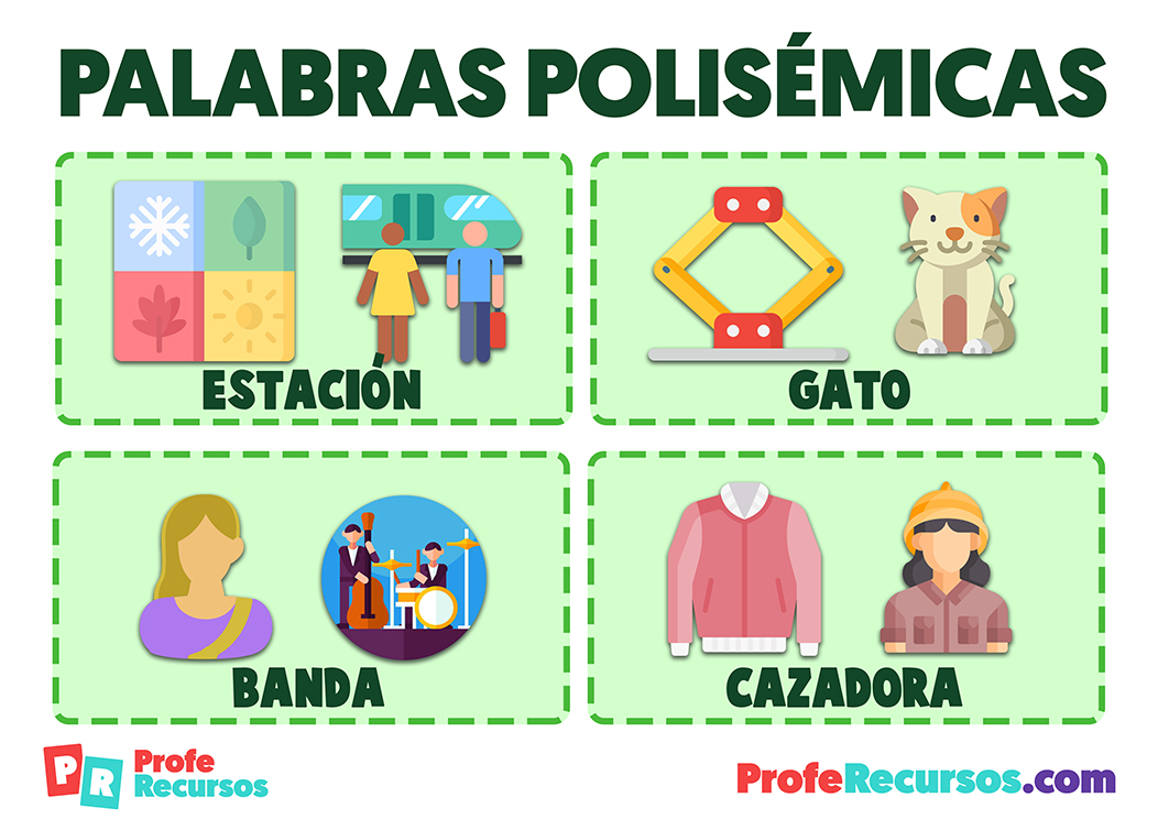 Ejercicios de palabras polisemicas