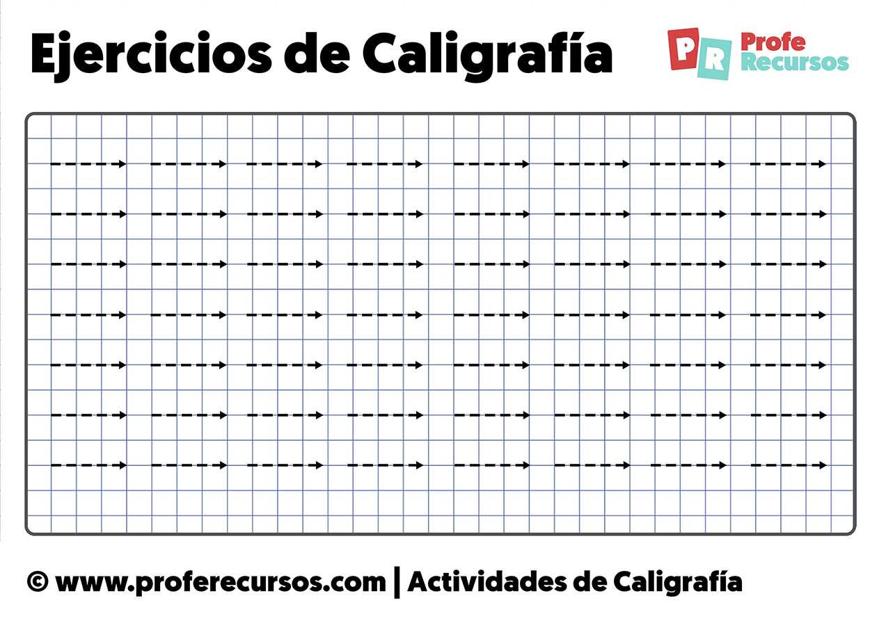 Ejercicios para mejorar la caligrafia