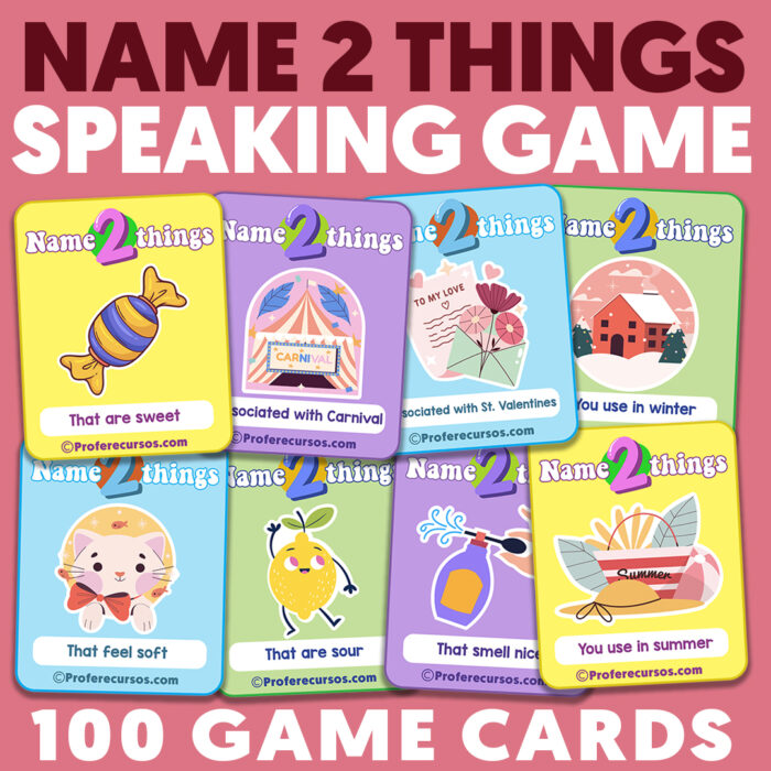 English speaking game