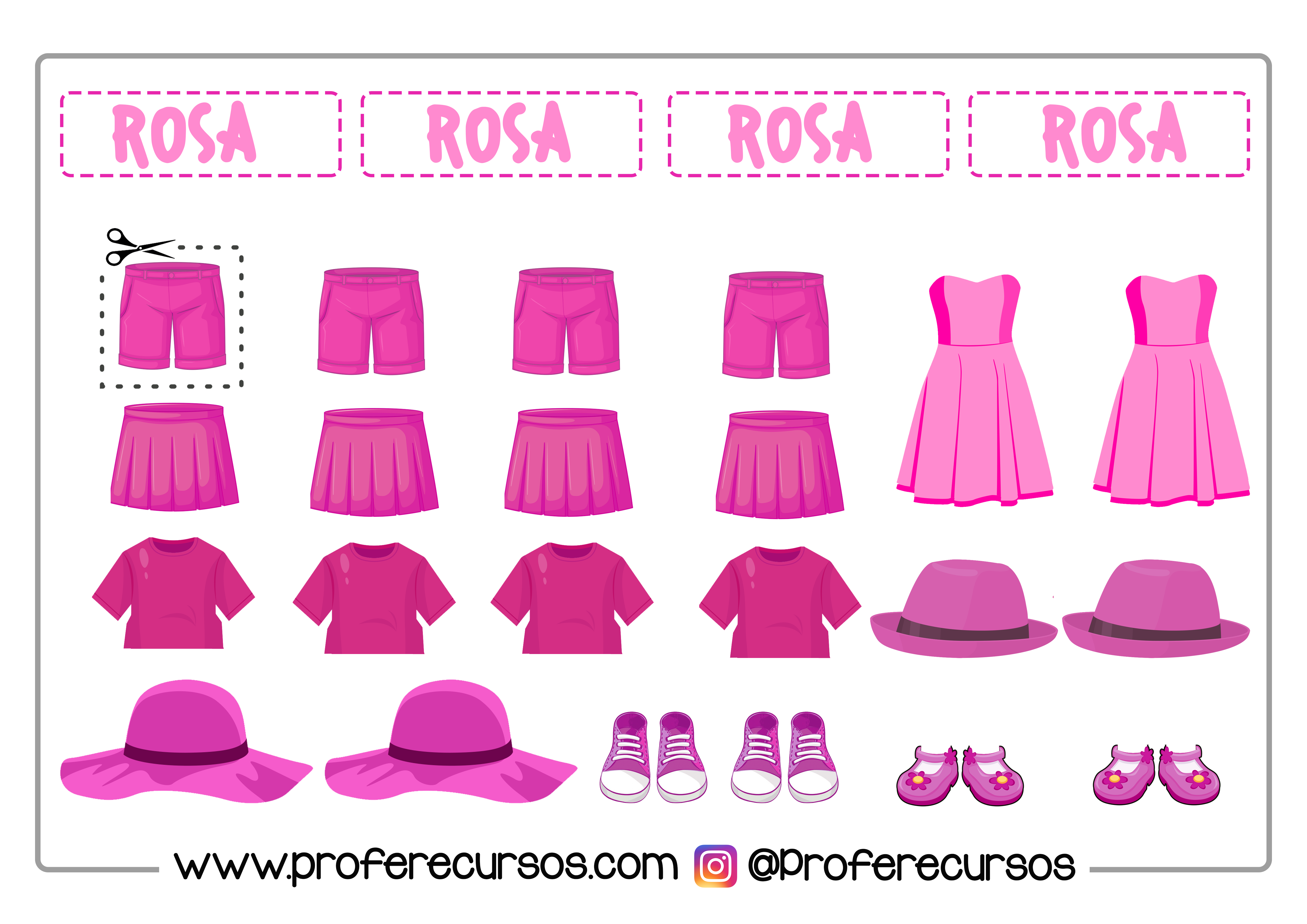 Ficha-aprender-colores-rosa